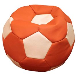 Кресло-мешок Мяч стандарт оранжево-белый