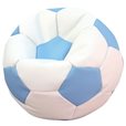 Кресло-мешок Мяч Стандарт бело-голубое