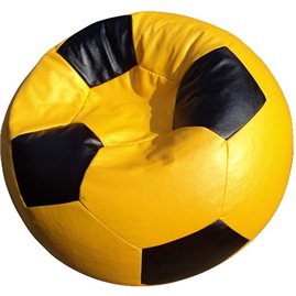 Кресло-мешок Мяч Стандарт желто-черное