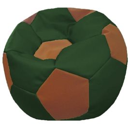 Кресло-мешок Мяч Стандарт коричнево-зеленое