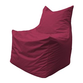 Бескаркасное кресло мешок Фокс Ф2.1-16 (Бордовый)