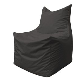 Бескаркасное кресло мешок Фокс Ф2.1-11 (темно-серый)