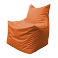 Бескаркасное кресло мешок Фокс Ф2.1-10 (Оранжевый)