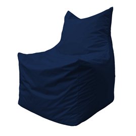 Бескаркасное кресло мешок Фокс Ф2.1-14 (темно-синий)
