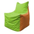 Кресло-мешок Фокс Ф 21-163 (салатовый - оранжевый)