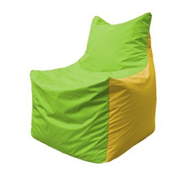 Кресло-мешок Фокс Ф 21-167 (салатовый - жёлтый)