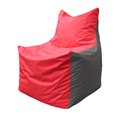 Кресло-мешок Фокс Ф 21-170 (красно-серый)