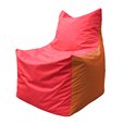 Кресло-мешок Фокс Ф 21-176 (красно-оранжевый)