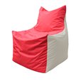 Кресло-мешок Фокс Ф 21-181 (красно-белый)
