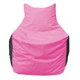Кресло-мешок Фокс Ф 21-188 (розово-чёрный)