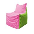 Кресло-мешок Фокс Ф 21-197 (розово-салатовый)