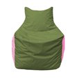 Кресло-мешок Фокс Ф 21-226 (оливково-розовый)