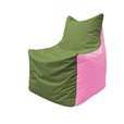 Кресло-мешок Фокс Ф 21-226 (оливково-розовый)