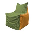 Кресло-мешок Фокс Ф 21-227 (оливково-оранжевый)