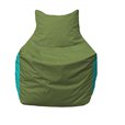 Кресло-мешок Фокс Ф 21-230 (оливково-бирюзовый)