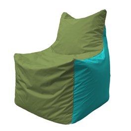 Кресло-мешок Фокс Ф 21-230 (оливково-бирюзовый)