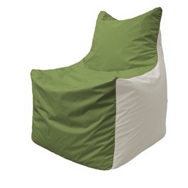 Кресло-мешок Фокс Ф 21-231 (оливково-белый)