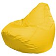 Кресло-мешок груша Мега жёлтая дюспо