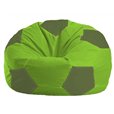 Бескаркасное кресло-мешок Мяч салатово - оливковое 1.1-164
