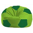 Бескаркасное кресло-мешок Мяч салатово - зелёное 1.1-166