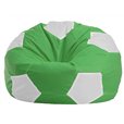 Кресло-мешок "Мяч Стандарт" зелено-белое