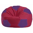 Кресло-мешок Мяч бордовый - фиолетовый М 1.1-453