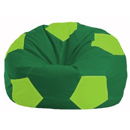 Кресло-мешок Мяч зелёный - салатовый М 1.1-241