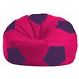 Кресло-мешок Мяч малиновый - фиолетовый М 1.1-380