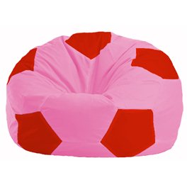 Кресло-мешок Мяч розовый - красный М 1.1-199