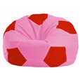 Кресло-мешок Мяч розовый - красный М 1.1-199