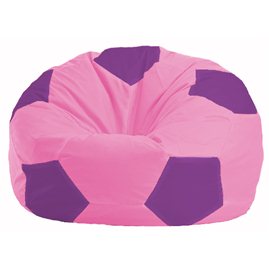 Кресло-мешок Мяч розовый - сиреневый М 1.1-194