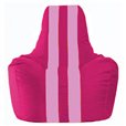 Кресло-мешок Спортинг лиловый - розовый С1.1-389