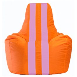 Кресло-мешок Спортинг оранжевый - розовый С1.1-601