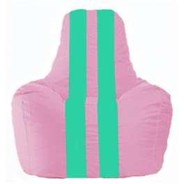 Кресло-мешок Спортинг розовый - бирюзовый С1.1-204