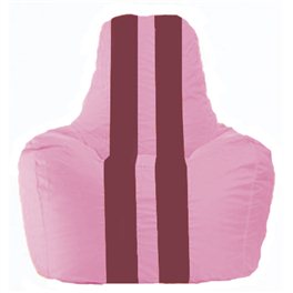 Кресло-мешок Спортинг розовый - бордовый С1.1-203