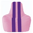 Кресло-мешок Спортинг розовый - фиолетовый С1.1-191