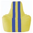 Кресло-мешок Спортинг жёлтый - синий С1.1-254