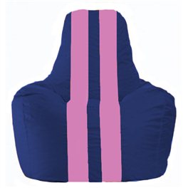 Кресло-мешок Спортинг синий - розовый С1.1-120