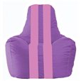 Кресло-мешок Спортинг сиреневый - розовый С1.1-109