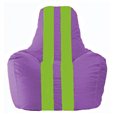 Кресло-мешок Спортинг сиреневый - салатовый С1.1-108