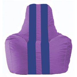 Кресло-мешок Спортинг сиреневый - синий С1.1-105