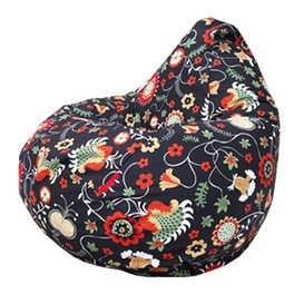 Кресло-мешок Груша Цветочное