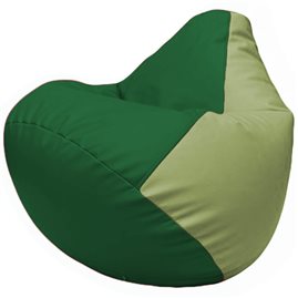 Кресло-мешок Груша Г2.3-0119 зелёный, оливковый