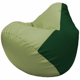 Кресло-мешок Груша Г2.3-0401 оливковый, зелёный