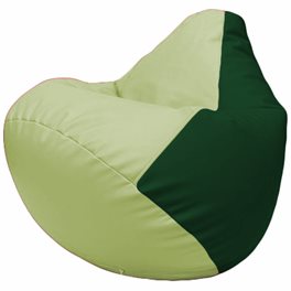 Кресло-мешок Груша Г2.3-0401 светло-салатовый, зелёный