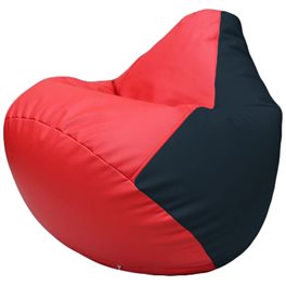Кресло-мешок Груша Г2.3-0915 красный, синий