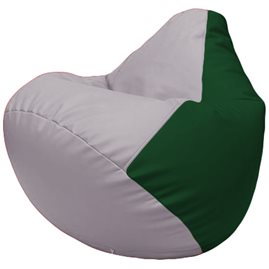 Кресло-мешок Груша Г2.3-2501 сиреневый, зелёный