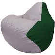 Кресло-мешок Груша Г2.3-2501 сиреневый, зелёный