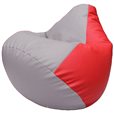 Кресло-мешок Груша Г2.3-2509 сиреневый, красный