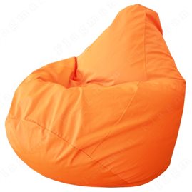 Бескаркасное кресло-мешок Груша Оранжевое Г2.7-08